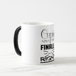 Caneca Mágica cupid finally got it right