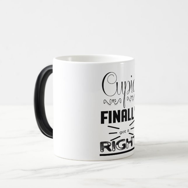 Caneca Mágica cupid finally got it right