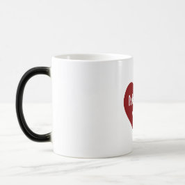 Caneca Mágica Cupids Hearts Magic Love Mug - Proposta Casado Me