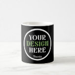 Caneca Mágica custom, unique, sleek & minimalist<br><div class="desc">This design is accessible to all. Feel free to customize the logo,  images,  text,  and colors according to your preferences. Thank you very much.</div>