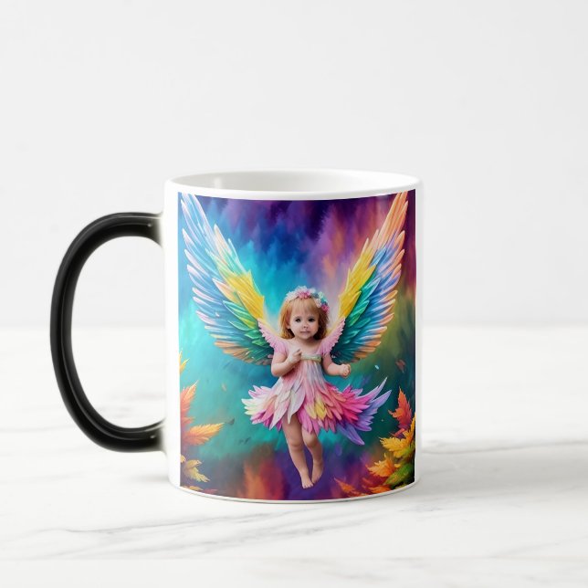 Caneca Mágica Cute Baby Angel Wings Art-38424 (Esquerda)