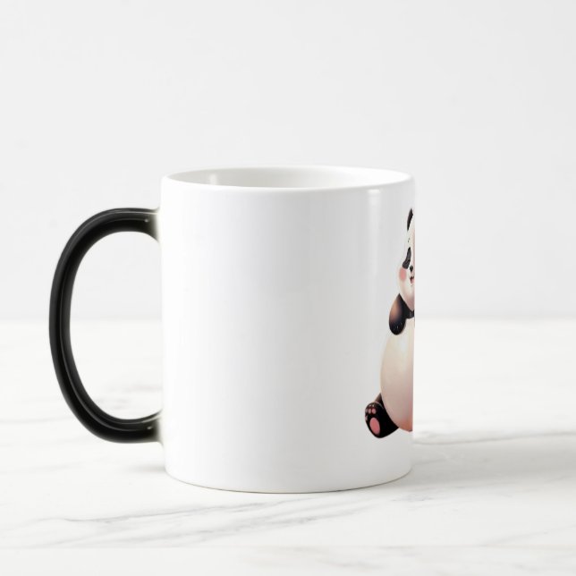 Caneca Mágica Cute Chubby Panda Mug (Esquerda)