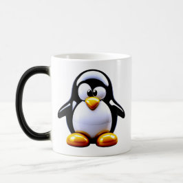 Caneca Mágica Cute Penguin