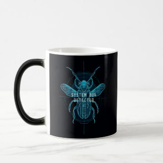 Caneca Mágica Cyber Tech Bug Blueprint Software Engineer