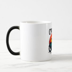 Caneca Mágica Cycopath: Bike Energetica com Teto Gráfico do Sol