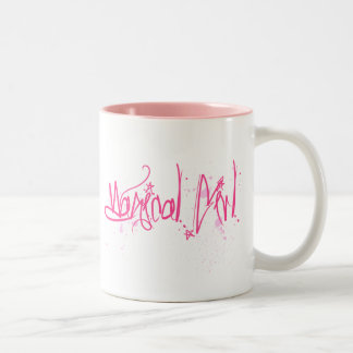 Caneca mágica da menina