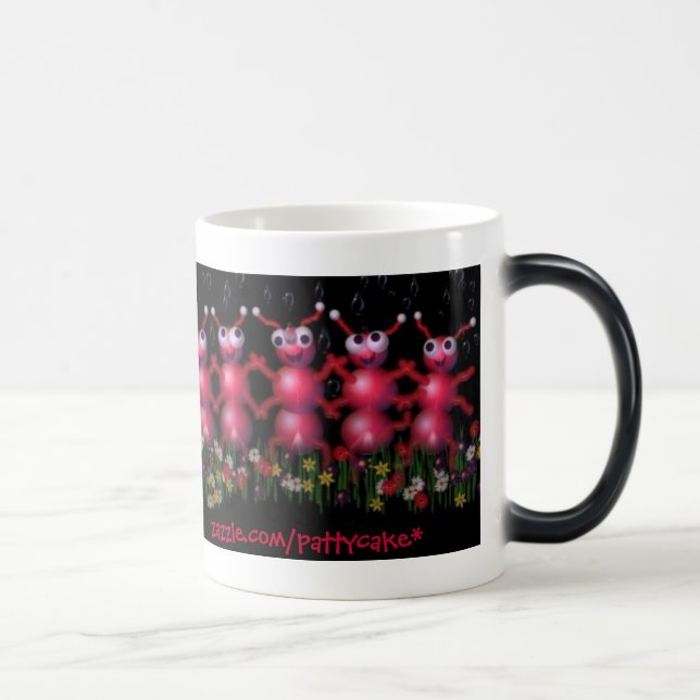 Caneca Mágica dança do primavera das formigas (Direita)