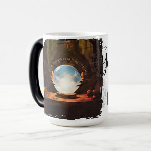 Caneca Mágica de Halloween Cristal Ball que se Tra