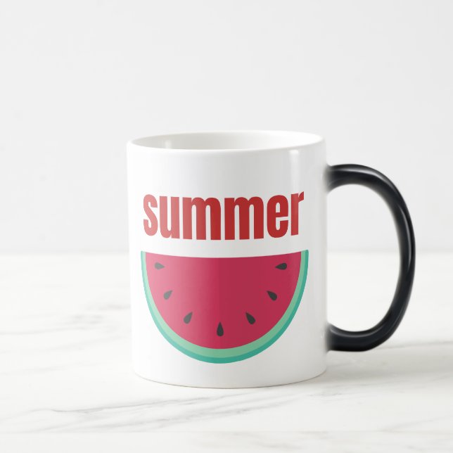 Caneca Mágica de Melão de Verão | Caneca que Muda  (Direita)
