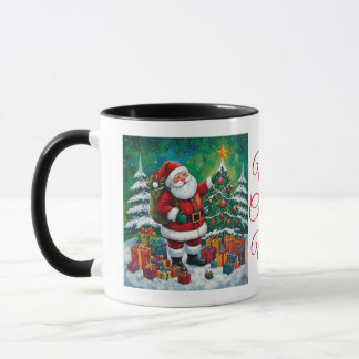 Caneca Mágica de Natal do Papai Noel