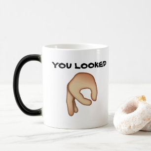 Caneca Mágica 👌 de revelação do copo do calor da brincadeir