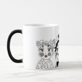Caneca Mágica Demon Slayer Mug - Inosuke, Tanjiro e Zenitsu Mang