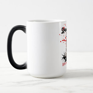 Caneca Mágica desenho de camiseta de Halloween