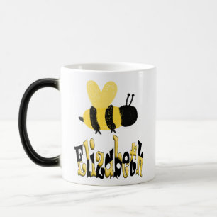 Caneca Mágica Desenho Personalizado Único da Porta de Bumblebee