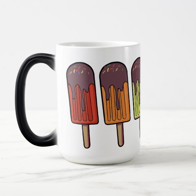 Caneca Mágica Desfile de pirulito congelado arco-íris (Esquerda)