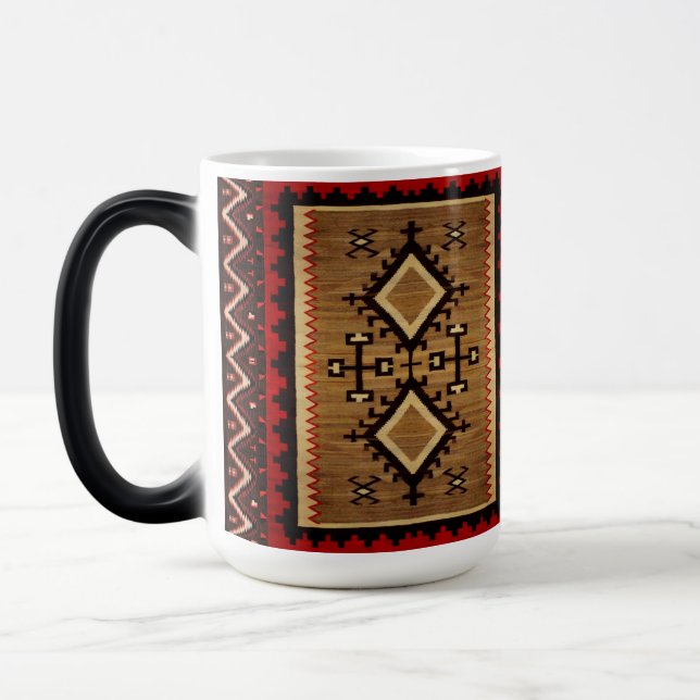 Caneca Mágica Design Americano Nativo (Esquerda)