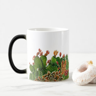 Caneca Mágica design cactos