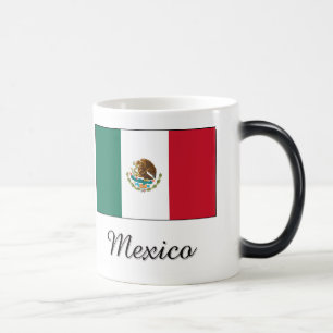 Caneca Mágica Design da bandeira de México