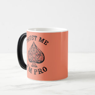 Caneca Mágica Design de Citação Divertida para Jogador de Poker