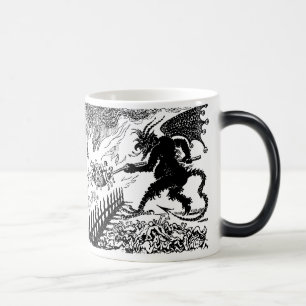 Caneca Mágica Desperdício Em Bandas De Sineiros