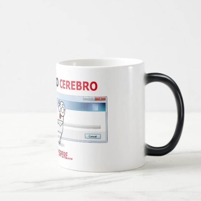 Caneca Mágica Despertando cerebro (Direita)