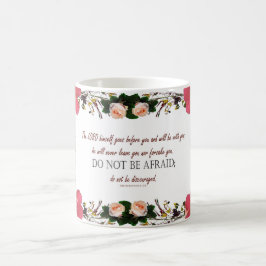 Caneca Mágica Deuteronomia 31:8, "Não tenha medo"