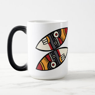 Caneca Mágica Dia 18 do Calendário Aztec - Tecpatl