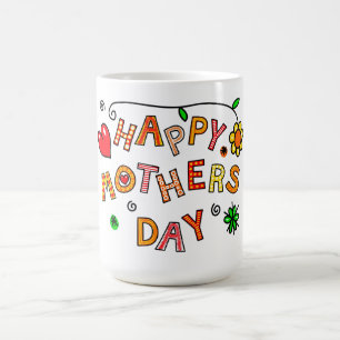 Caneca Mágica Dia de as mães Feliz
