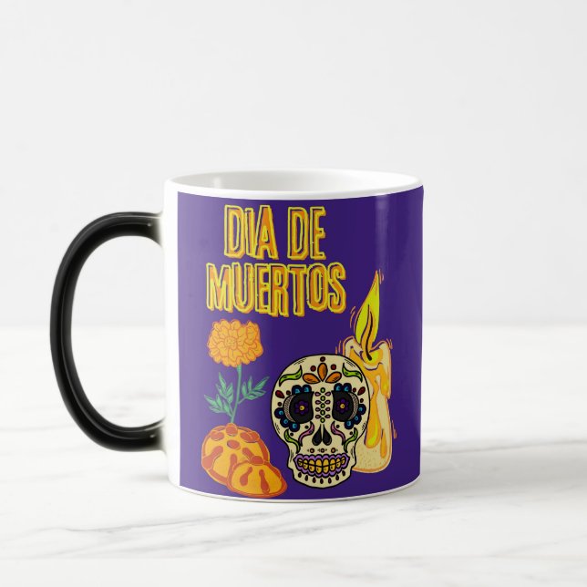 CANECA MÁGICA DIA DE LOS MUERTOS (Esquerda)