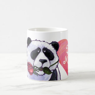 Caneca Mágica Dia de os namorados do Urso Panda
