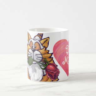Caneca Mágica Dia de os namorados Ginger Cat