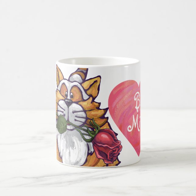 Caneca Mágica Dia de os namorados Ginger Cat (Centro)