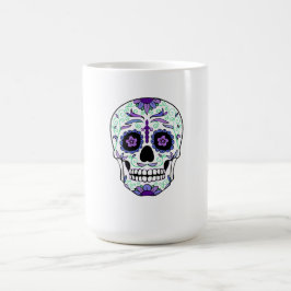 Caneca Mágica Dia do Crânio do Morto da Día de Muertos