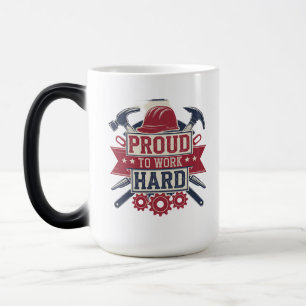 Caneca Mágica Dia do Trabalho