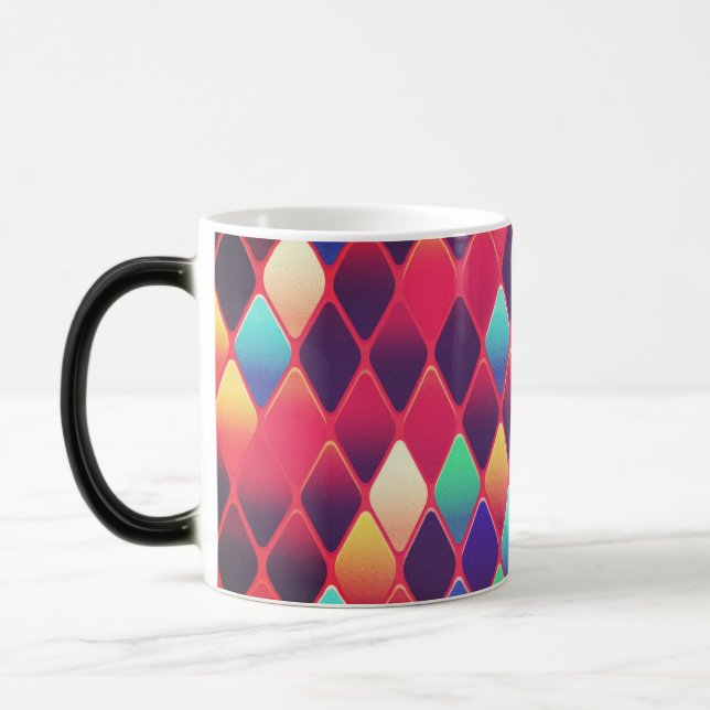 Caneca Mágica Diamond Pattern (Esquerda)