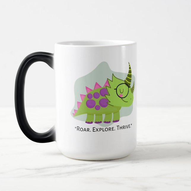 Caneca Mágica Dinossauro (Esquerda)