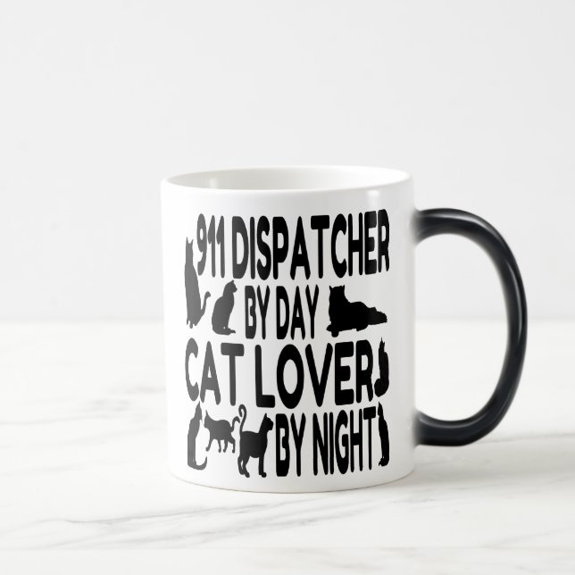 Caneca Mágica Dispatcher Cat Lover 911 (Direita)