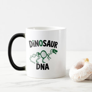 Caneca Mágica DNA do dinossauro - Design genético pré-histórico
