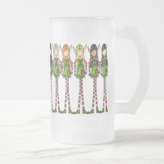 Caneca mágica do fosco do Natal do duende