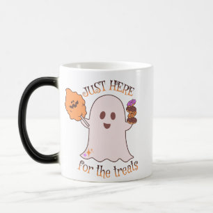 Caneca Mágica Doces de Halloween Fantasma e Doçuras Festa