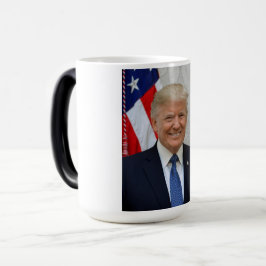 Caneca Mágica Donald Trump Presidente dos EUA Casa Branca MAGA 2