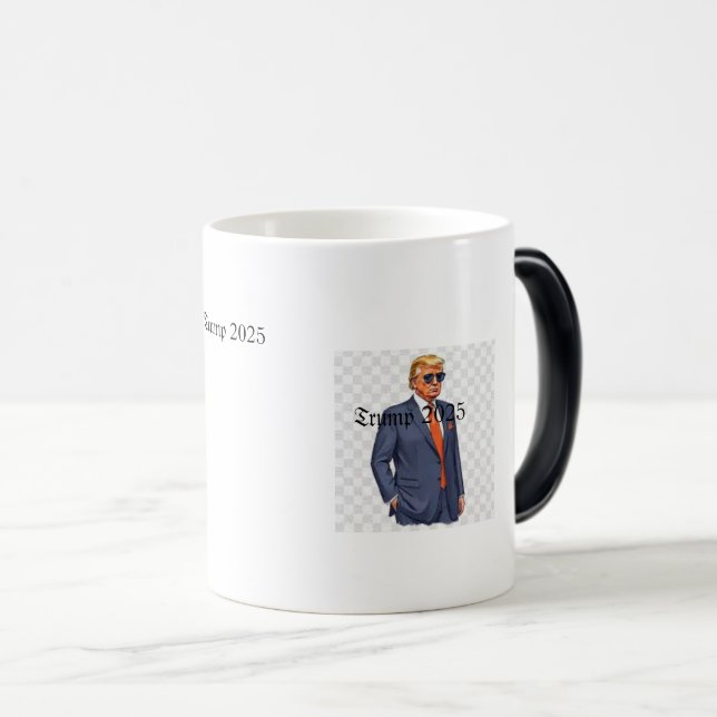 Caneca Mágica Donlad Trump pic Mug (Frente Esquerda)