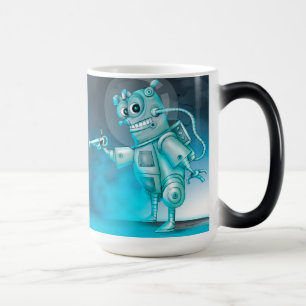 Caneca Mágica Dos DESENHOS ANIMADOS ESTRANGEIROS do ROBÔ do