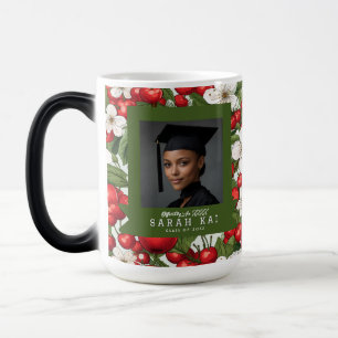 Caneca Mágica Doutor Certificado com Impressão de Natal Elegante