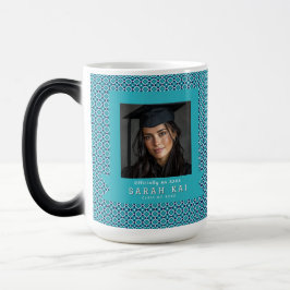 Caneca Mágica Doutor Certificado no Padrão Quadrado da Moda