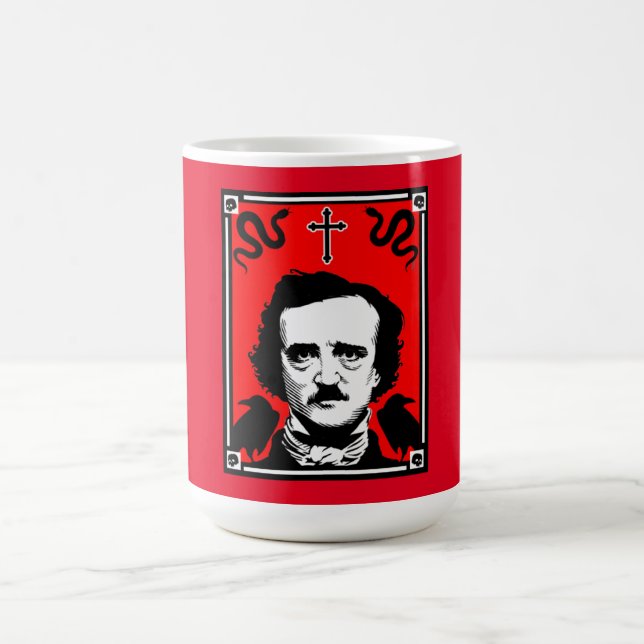 Caneca Mágica Edgar Allan Poe Original (Center)