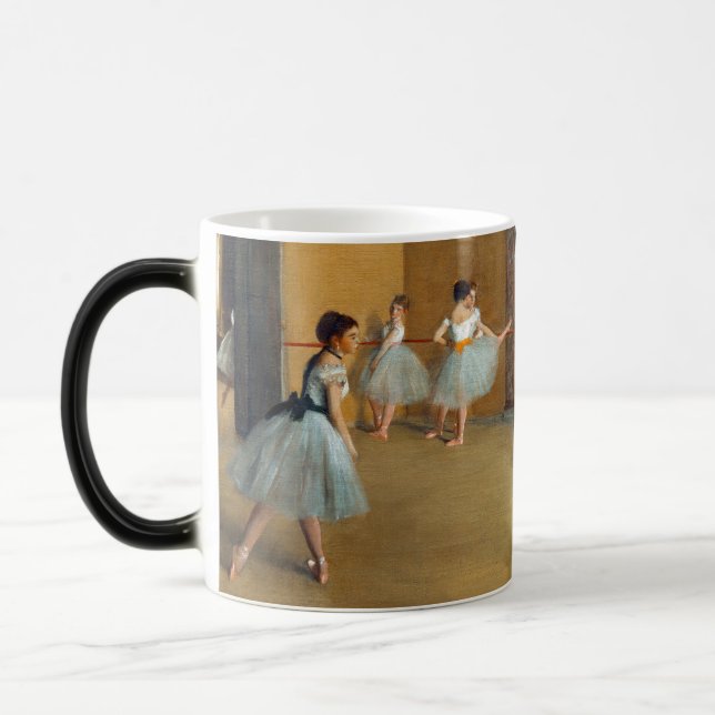 Caneca Mágica Edgar Degas A Dança Foyer na Ópera (Esquerda)