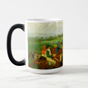 Caneca Mágica Edgar Degas Horseback Riding