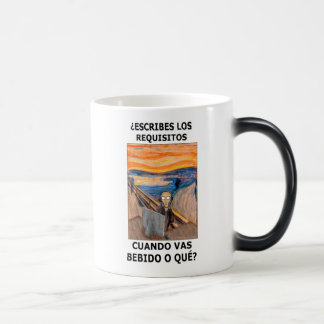Caneca Mágica El Grito: requisitos y bebercio