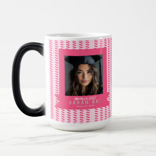 Caneca Mágica Elegante Impressão Abstrata Farmacêutico Certifica